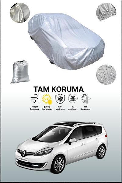 dokaca غطاء سيارة رمادي متوافق مع رينو سينيك 1، غطاء سيارة، غطاء واقي