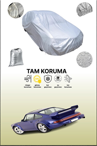 dokaca غطاء سيارة رمادي متوافق مع بورش 911 كاريرا آر إس (964) 1993 - 1994، غط...