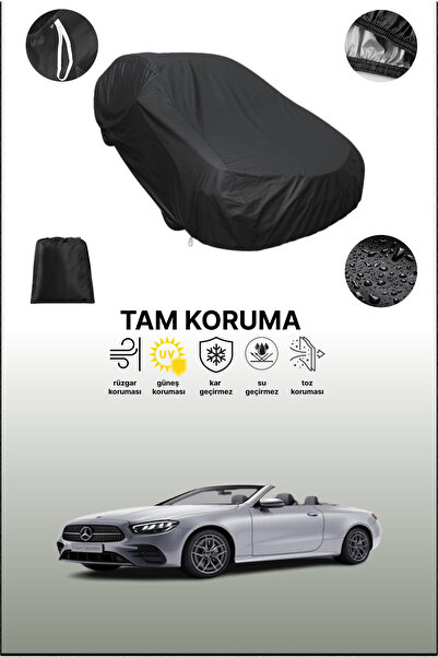 dokaca Black Mercedes E-Class Cabriolet (A238) 2016 - 2021 Compatible Car Tar...