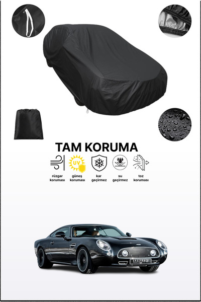 dokaca Black David Brown Speedback Silverstone Edition Compatible Car Cover, ...