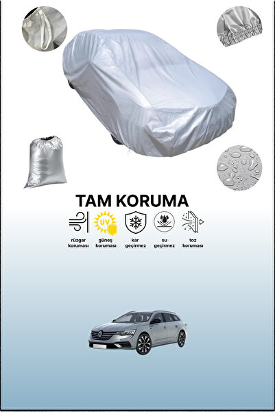 dokaca Gray Renault Talisman Estate Compatible Auto Tarpaulin, Car Tarpaulin,...