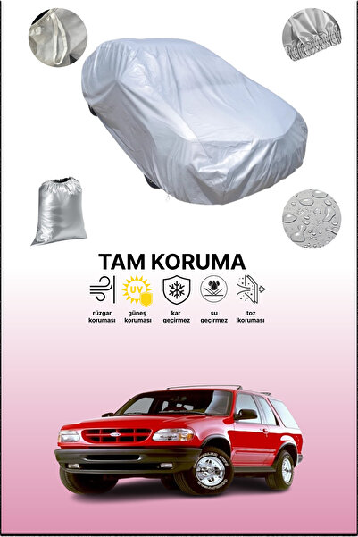 dokaca غطاء سيارة رمادي متوافق مع فورد إكسبلورر 2، غطاء سيارة، غطاء واقي