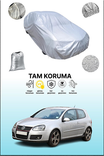 dokaca غطاء سيارة رمادي لفولكس فاجن جولف V GTI ثلاثي الأبواب 2004 - 2008، متو...