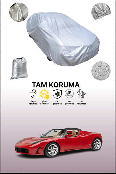 dokaca غطاء سيارة رمادي متوافق مع تيسلا رودستر 1، غطاء سيارة، غطاء واقي