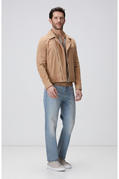 Network Limited Camel Süet Mont