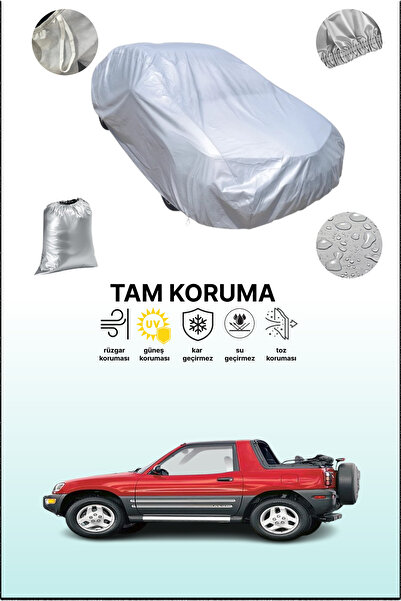 dokaca غطاء سيارة تويوتا راف4 1 ذو السقف اللين باللون الرمادي، غطاء سيارة، غط...