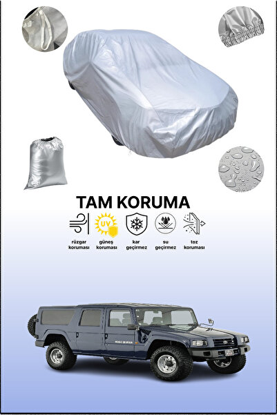 dokaca غطاء سيارة تويوتا ميجا كروزر باللون الرمادي، غطاء سيارة، غطاء واقي