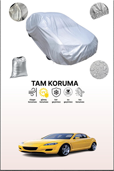 dokaca غطاء سيارة رمادي متوافق مع مازدا آر إكس-8 2003 - 2008، غطاء سيارة، غطا...