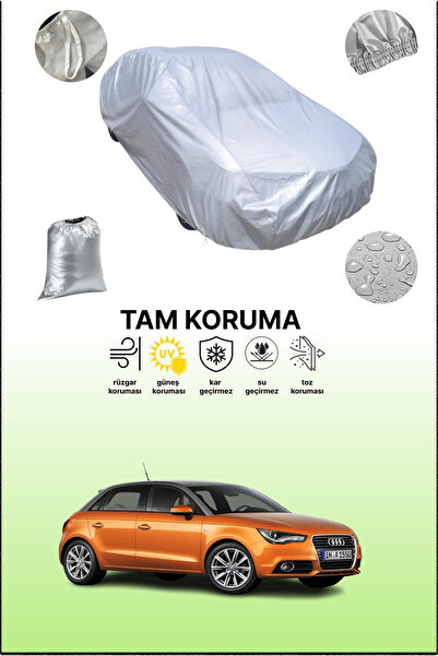 dokaca غطاء سيارة رمادي متوافق مع أودي A1 سبورتباك (5 أبواب) 2012 - 2015، غطاء سيارة، غطاء واقي