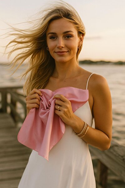 Axesoire 13731 Pembe Bandana Fular
