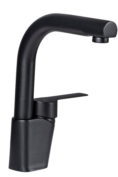 Pierre Cardin Boston Swan Sink Faucet Black