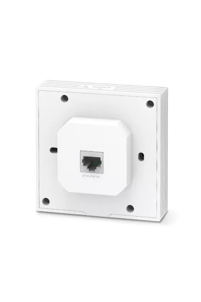 TP-LINK Access Point Wi-Fi 6, AX3000 Dual-Band, 3/5 dBi, 2 x RJ45 Gigabit, PoE - Omada EAP650-wall