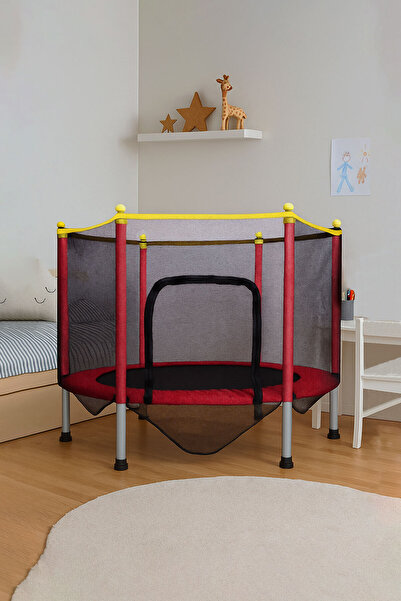 comedones Koruma Fileli 140cm 55inç Trambolin 60 Kg Taşıma Kapasitesi