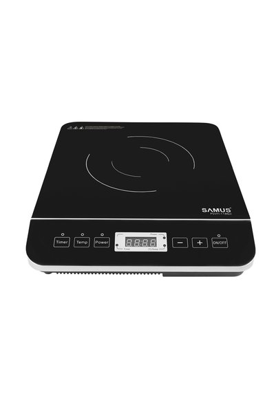 Samus Plită electrică cu inducție ceramică PSVFI-11BG2, 2000 W, control tactil