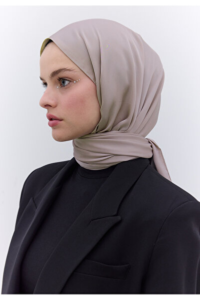 Fresh Silky Elegance Shawl - Stone Color