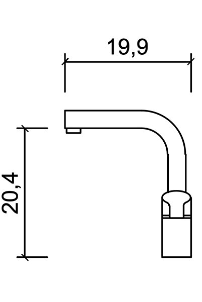 Pierre Cardin Boston Swan Sink Faucet