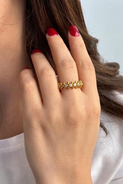 Utku Kuyumculuk 22 AYAR ÖZEL TASARIM ALTIN YÜZÜK