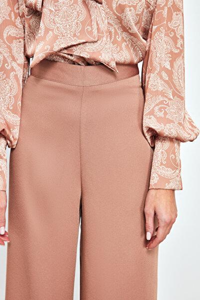 Sateen Шорти з креп-тканини - Візон