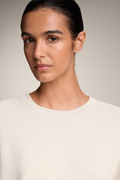 Oysho Crossover back crop sweatshirt with modal