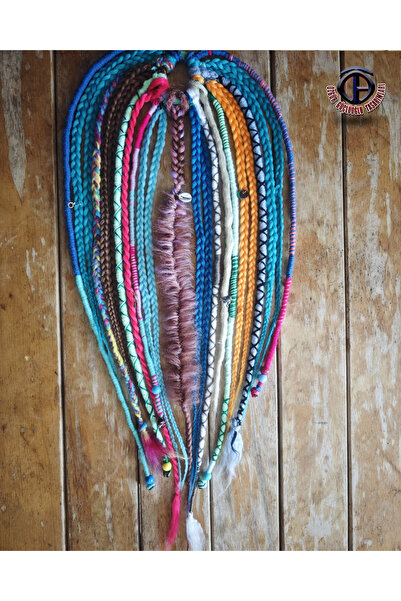 özgür güçlüoğlu tasarımları جديلة أفريقية بوهيمية راستا مشبك اتجاه جديد