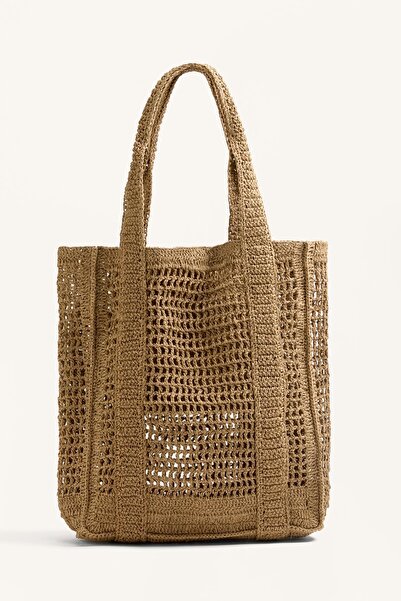 Oysho Open-weave shopper