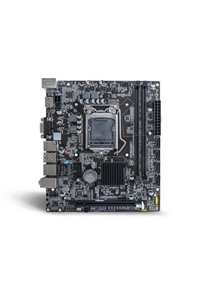 TURBOX WorkProf R H110 Sata Ddr4 2133MHz Usb 2.0 Vga Hdmi Ses Lan 1151P 6.7 Gen Anakart