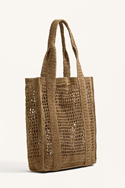 Oysho Open-weave shopper