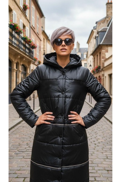 dml giyim 3 Fonksiyonlu Şişme Kaban