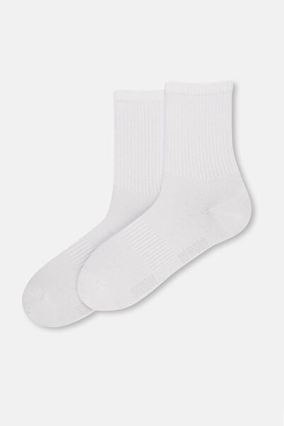 Dagi Дамски бели спортни чорапи Coolmax