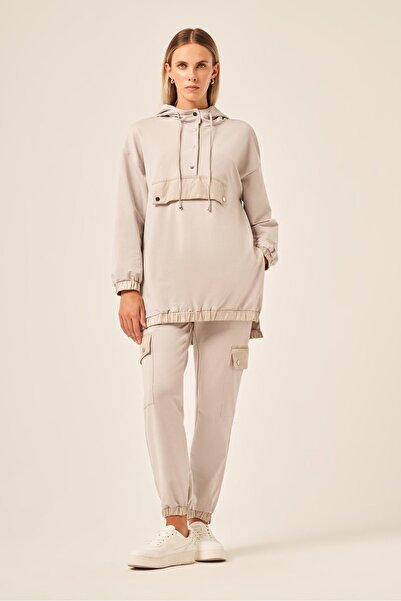 FTZ WOMEN بدلة نسائية 2 خيط رمادي 30612