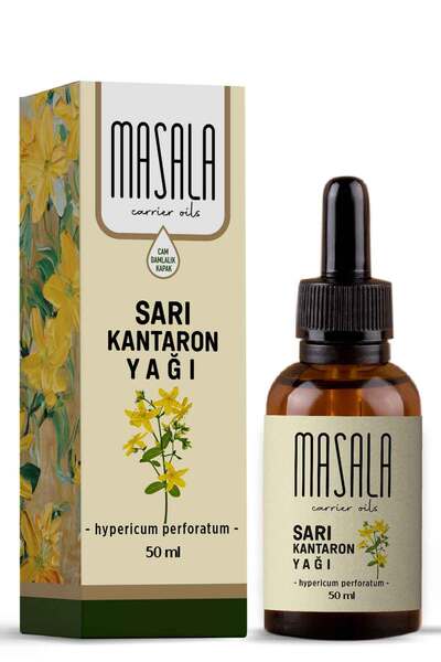 Masala Sarı Kantaron Yağı 50 ml Binbirdelik Otu Yağı