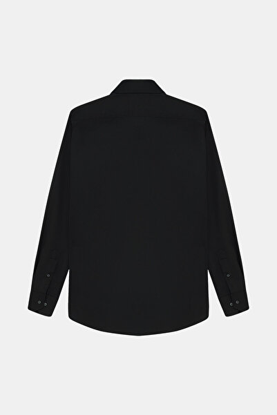 W Collection SİYAH UZUN KOLLU GÖMLEK