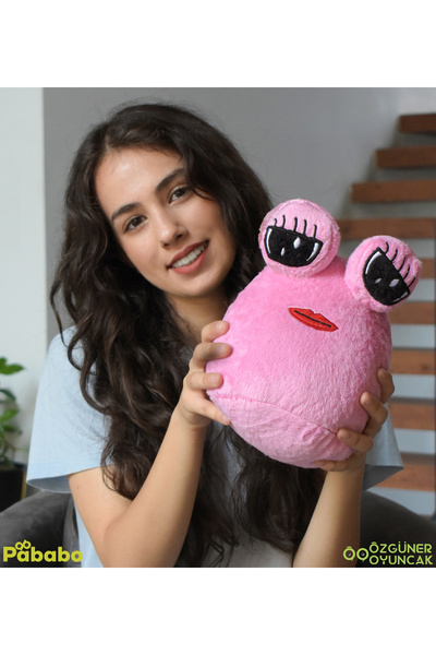 Pababo POU 22 CM UZAYLI OYUNCAK kirpikli