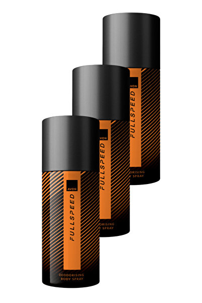 AVON Full Speed Erkek Deodorant 150 Ml. Üçlü Set