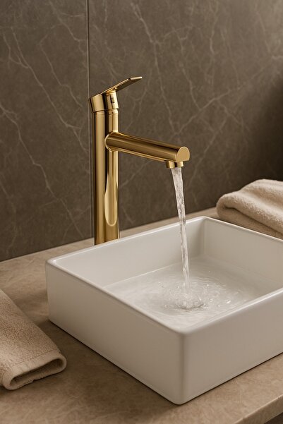 Pierre Cardin Boston Bowl Sink Faucet Gold