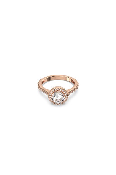 Swarovski 5642640 Ring Constella: Ring Rnd Pv L White/Ros 52