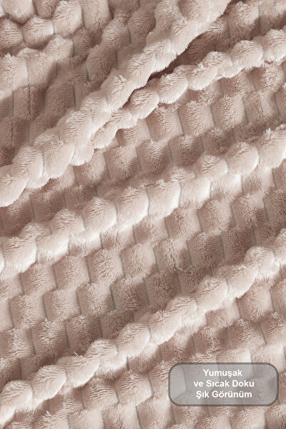 Elart Star Çift Kişilik Battaniye Cappuccino