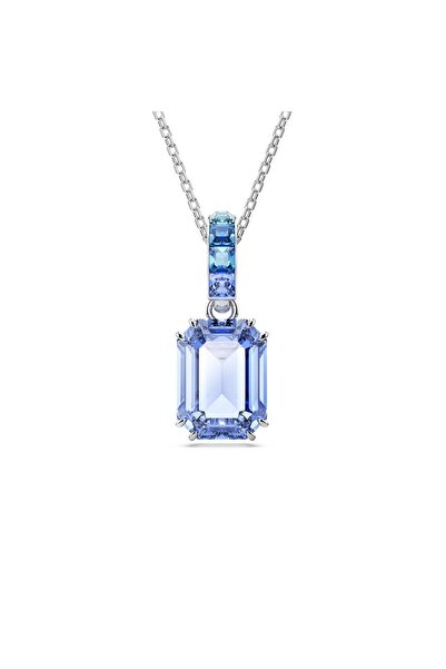 Swarovski 5696518 Kolye Mıllenıa:Pend Long Pendant Blu/Rhs