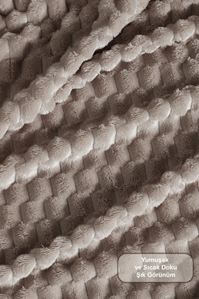 Elart Star Çift Kişilik Battaniye Vizon