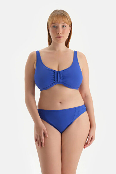 Dagi Κορσέ αποκατάστασης Effective Sax Blue Bikini Top