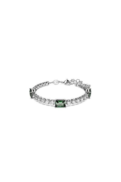 Swarovski 5666422 Swarovski Bilezik Matrix:Tb Green Stones Gre/Rhs M