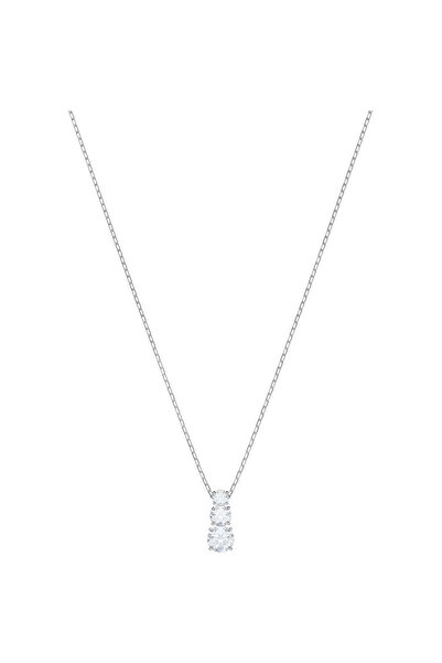 Swarovski قلادة أتراك تريولوجي: قلادة مرصعة بالزركونيا المكعبة/أحجار كريمة صن...