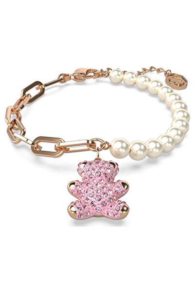 Swarovski 5669169 Swarovski Bilezik Mp Teddy:Bracelet Bear Lros/Ros M