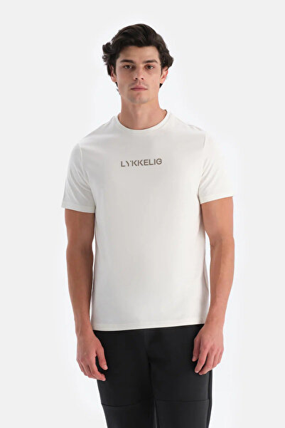 Dagi Πέτρινο ανδρικό μπλουζάκι με στάμπα μπροστά