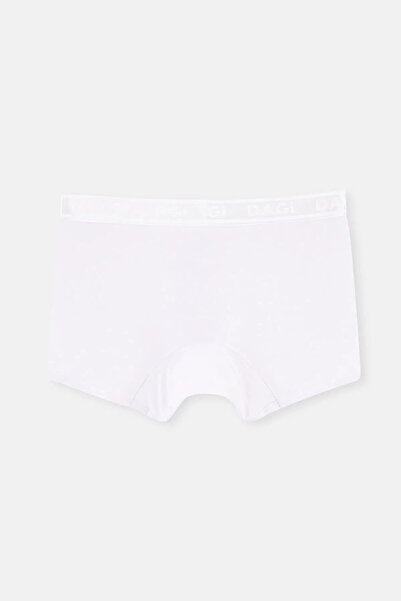 Dagi Beyaz Basic Micro Modal 3'lü Boxer