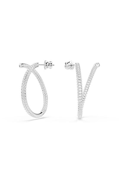 Swarovski 5695939 Küpe Dextera:Pe Hoop Cry/Rhs