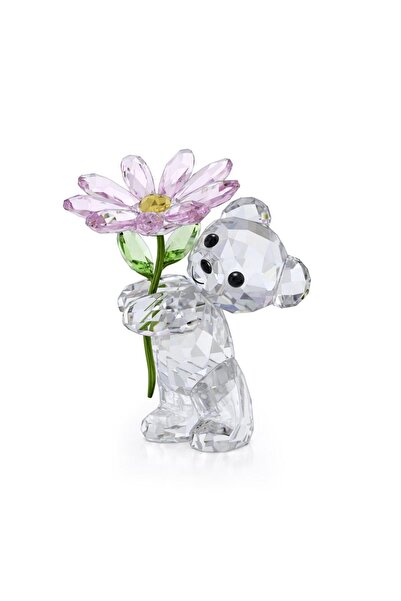 Swarovski 5675327 Swarovski Ev Dekorasyonu Krıs Bear:A Daısy For You