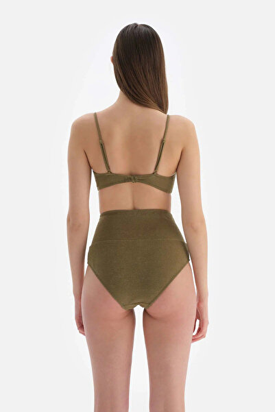 Dagi Τοπ μπικίνι με πράσινη επένδυση