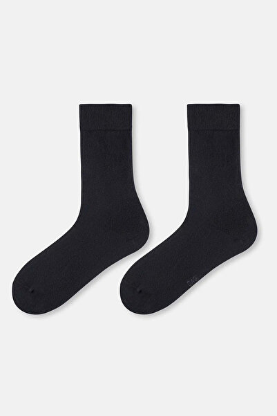 Dagi Мъжки черни памучни дълги чорапи