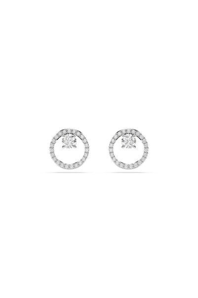Swarovski 5692262 Küpe Constella:Pe Stud Cz Whıte/Rhs